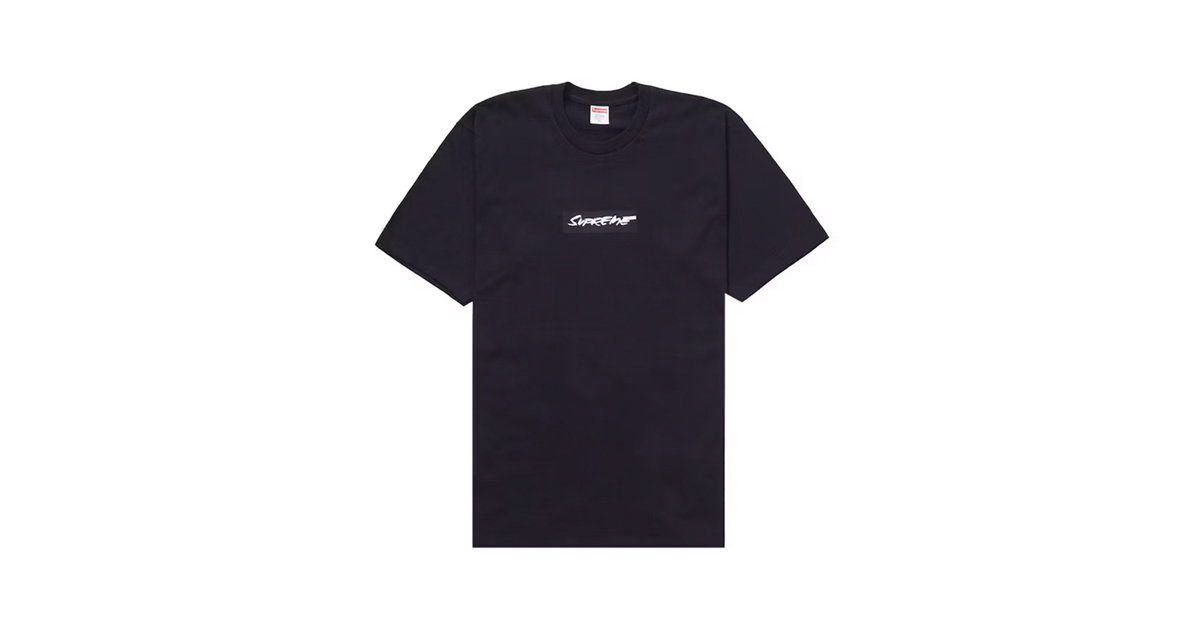 Supreme Futura Box Logo Tee Black | SUPREME-00153 | Laced