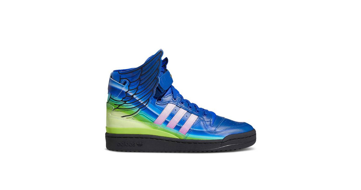 adidas gazelle silver green womens Adidas x Jeremy Scott Wings 4.0 Shoes 'core black' main image 1