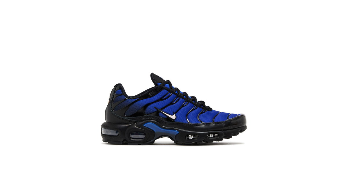 Nike Air Max Plus Premium Black Racer Blue | FQ7331-001 | Laced