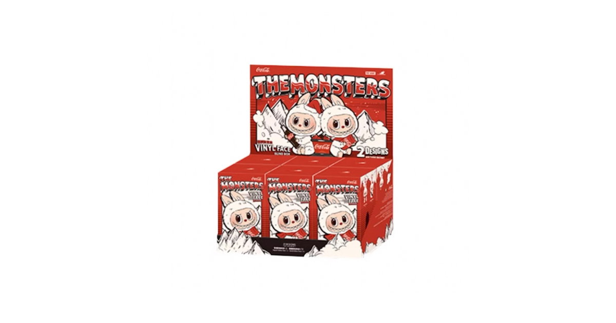 Pop Mart Labubu The Monsters Coca Cola Series Vinyl Face Sealed