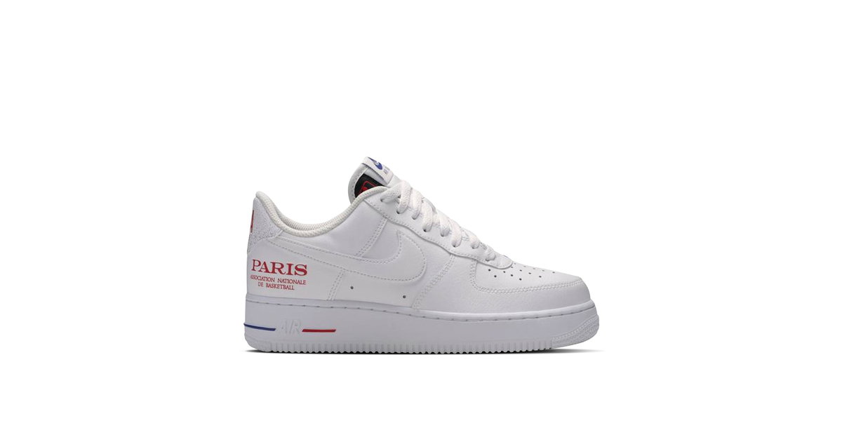 Nike Air Force 1 Low NBA Paris | cw2367-100 | Laced