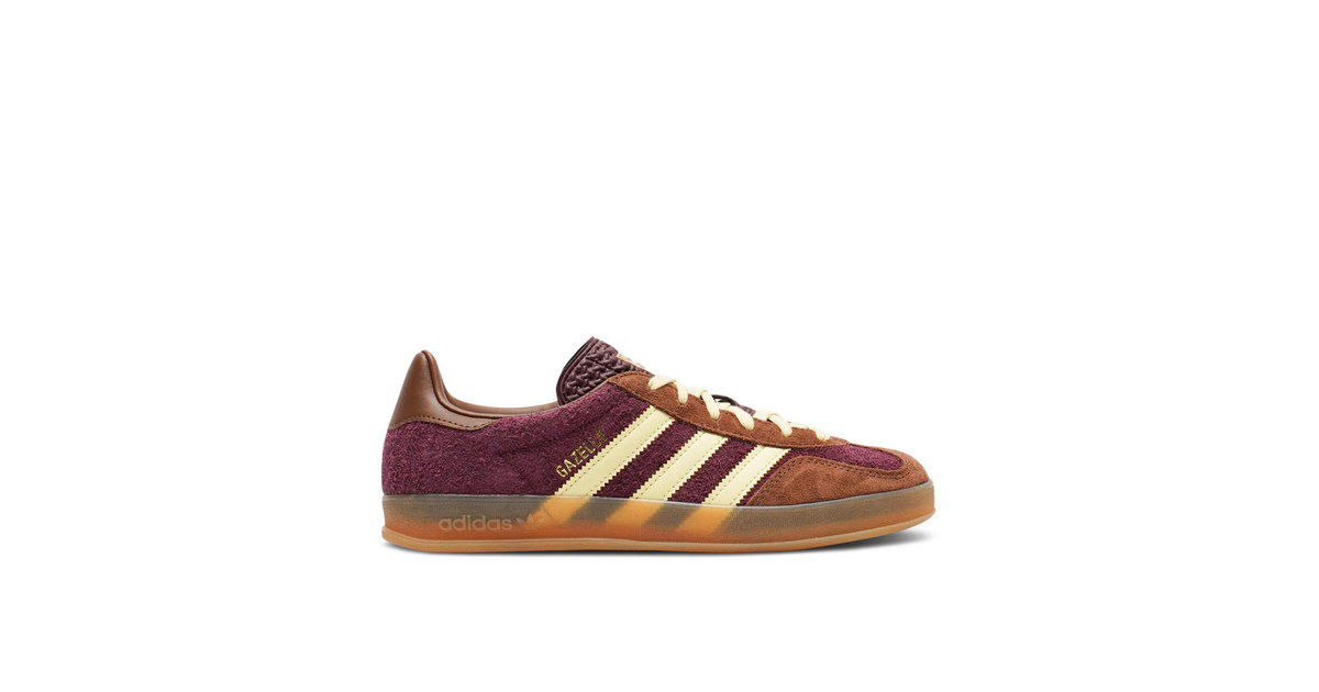 Adidas Gazelle Indoor Maroon | JI0324 | Laced