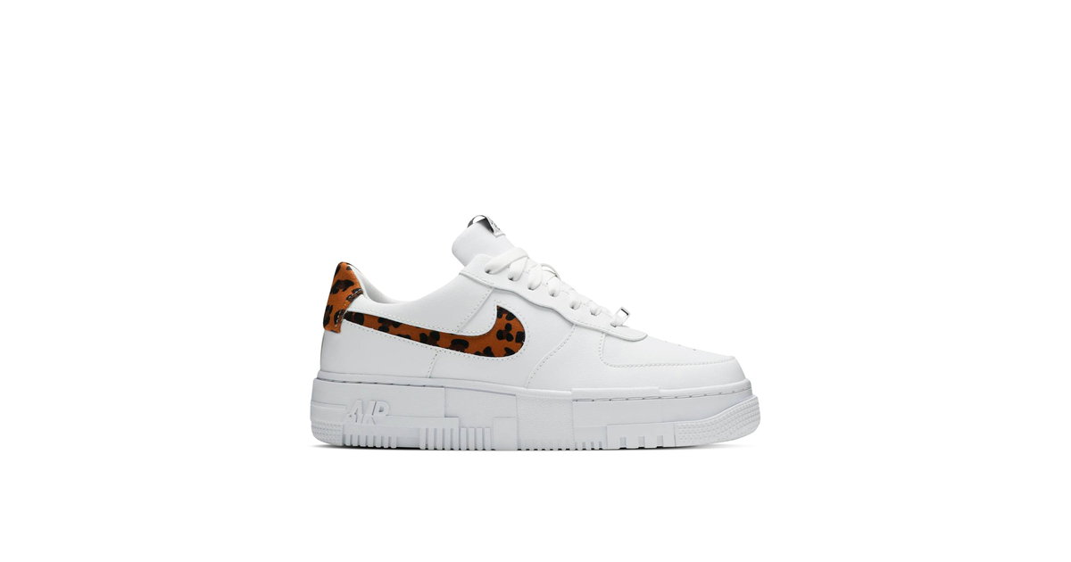 Nike Air Force 1 Pixel SE Leopard Print Womens | CV8481-100 | Laced