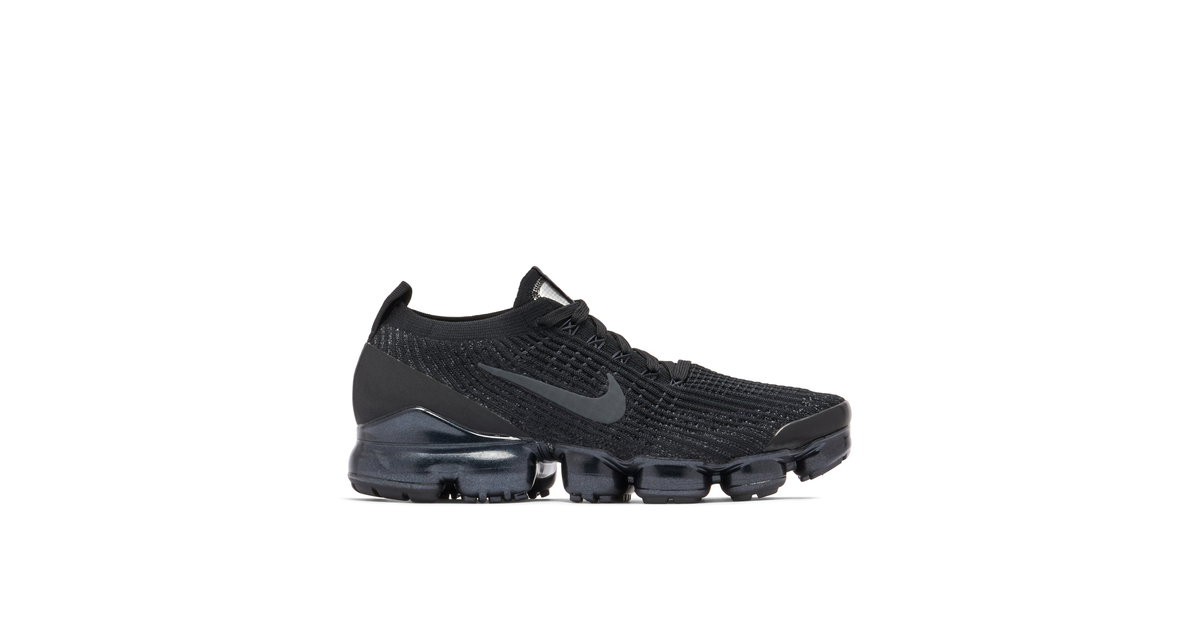 Nike Air VaporMax Flyknit 3.0 Triple Black | AJ6900-004 | Laced