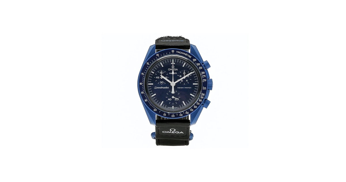Swatch x Omega Bioceramic Moonswatch Mission to Neptune | SO33N100