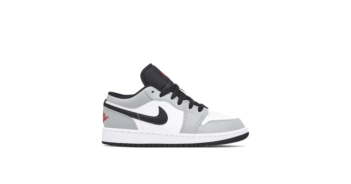 Air Jordan 1 Low GS Light Smoke Grey | 553560-030 | Laced