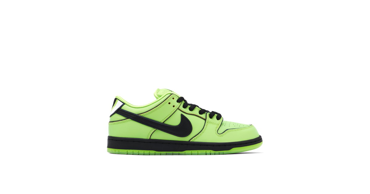 Nike SB Dunk Low x The Powerpuff Girls Buttercup | FZ8319-300 | Laced