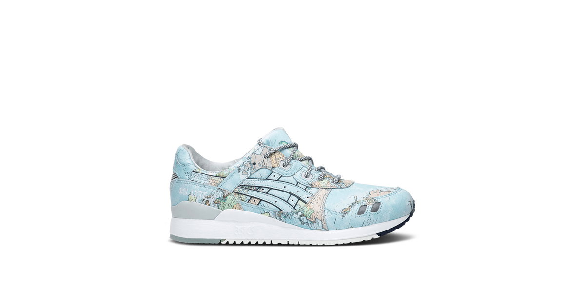 ASICS Gel-Lyte III x Atmos World Map | 1191A197-400 | Laced