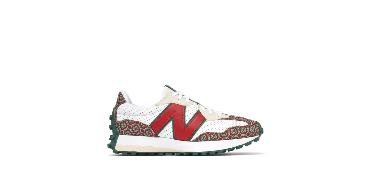 Casablanca x New Balance 327 Red Monogram | MS327CAA | Laced