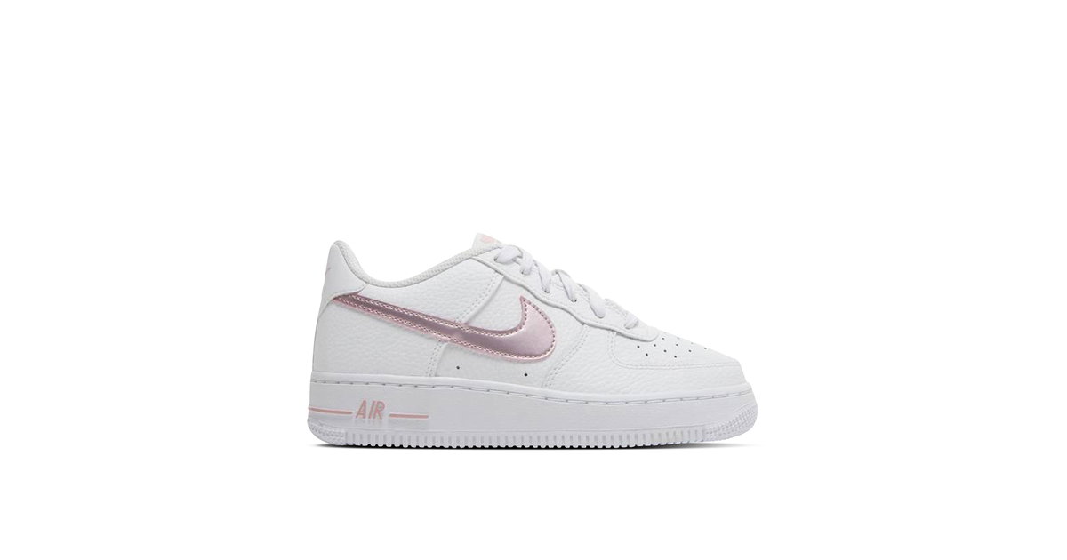 Nike Air Force 1 Low White Pink Glaze GS | CT3839-104 | Laced