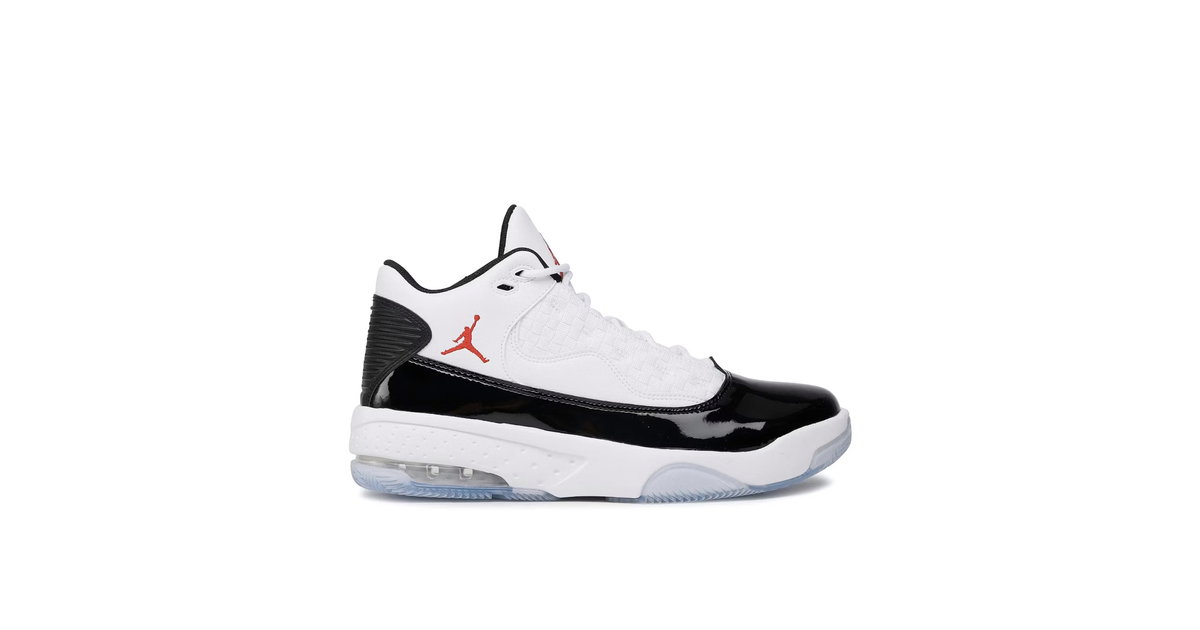 Air Jordan Max Aura 2 White Black Gym Red | CK6636-102 | Laced