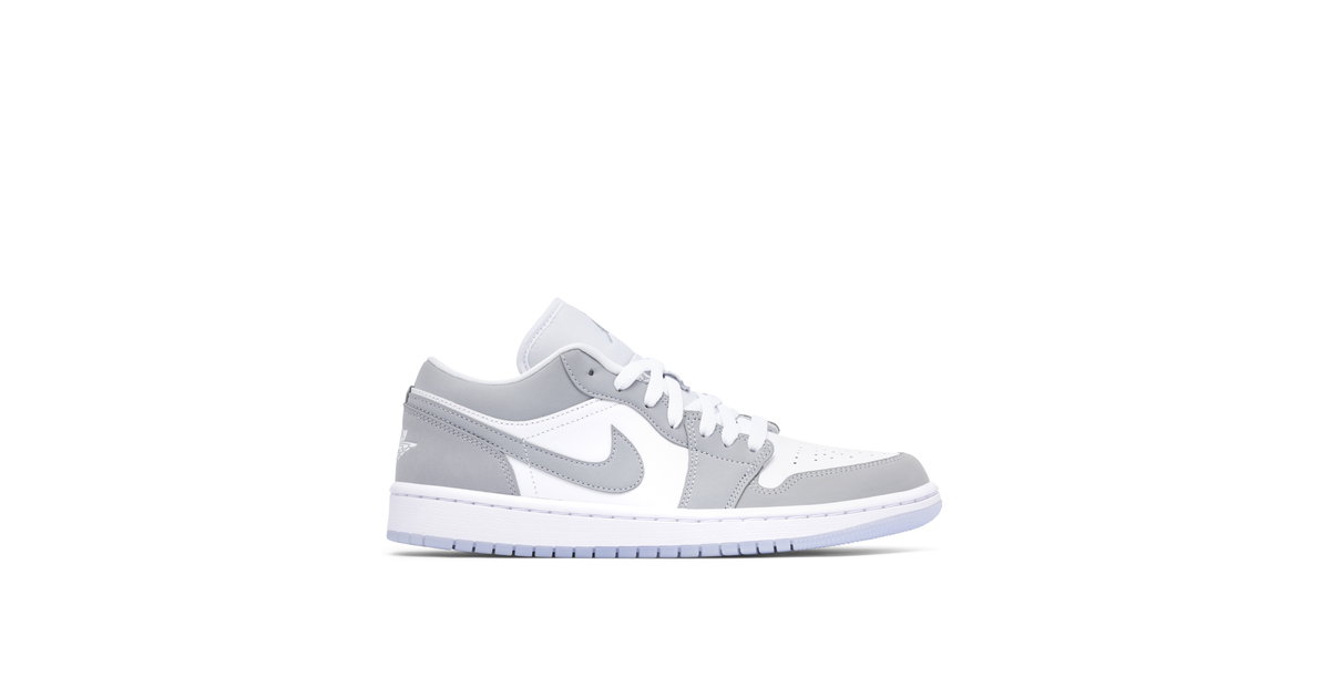 Air Jordan 1 Low White Wolf Grey Womens | DC0774-105 | Laced