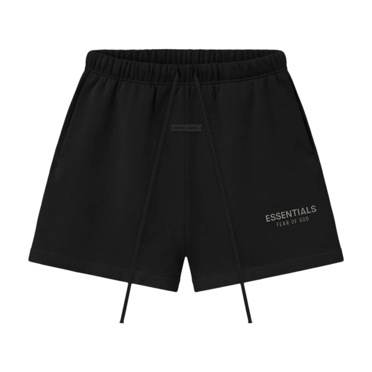 Fear of God Essentials Classic Sweatshorts 'Jet Black' 2025