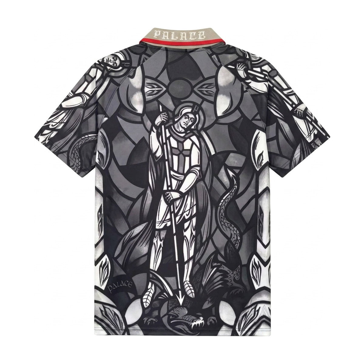 Palace x Nike England Dri-FIT Football Jersey Pewter Grey Bright